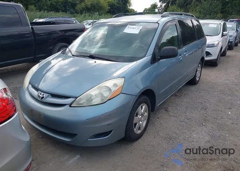 2006 Toyota Sienna Le z USA, uszkodzony, nr VIN 5TDZA23C16S504049